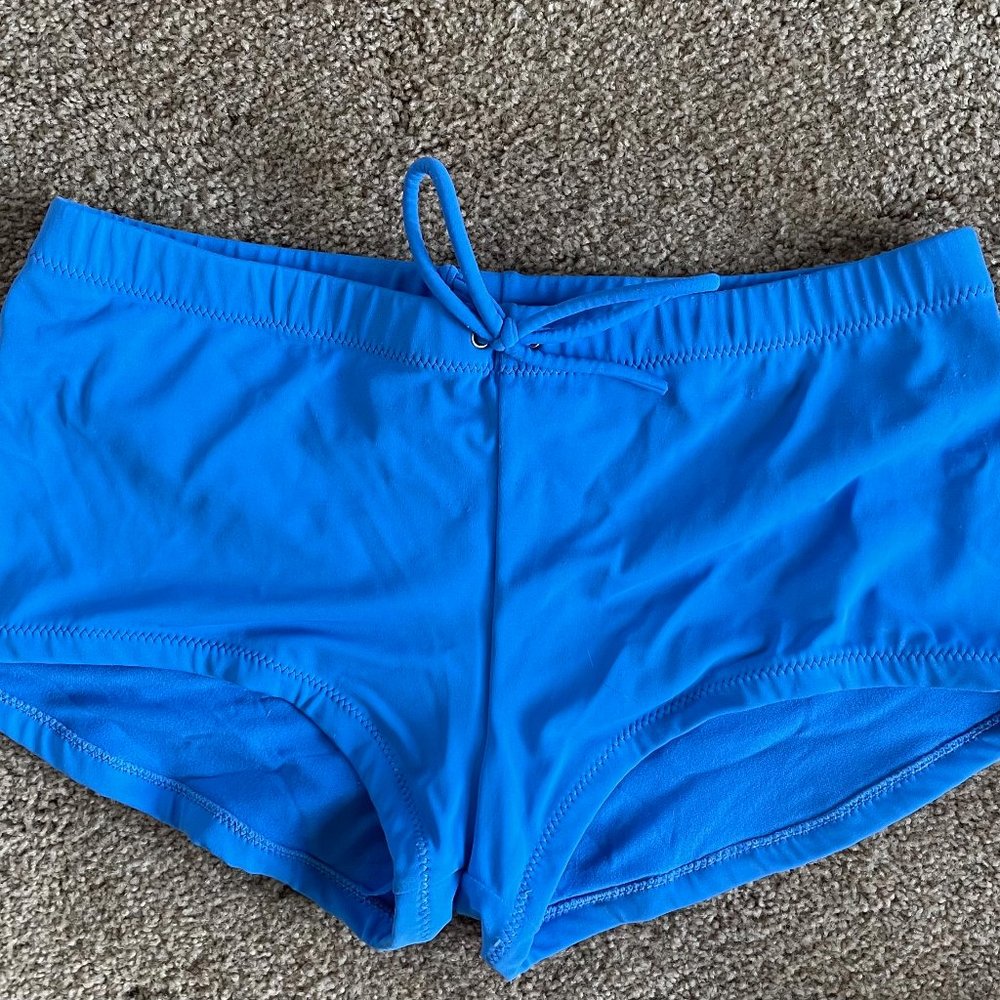 Smoothies Blue Boy Cut Swim Bottoms